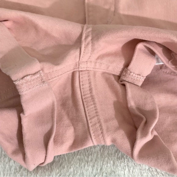 Barbie Pink shorts by blue spice stretchy mid waist dressy casual EUC size 5 - Picture 5 of 6